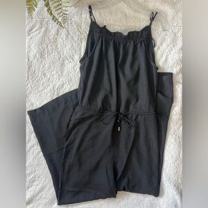 THML Black Jumper with Cinched Waist